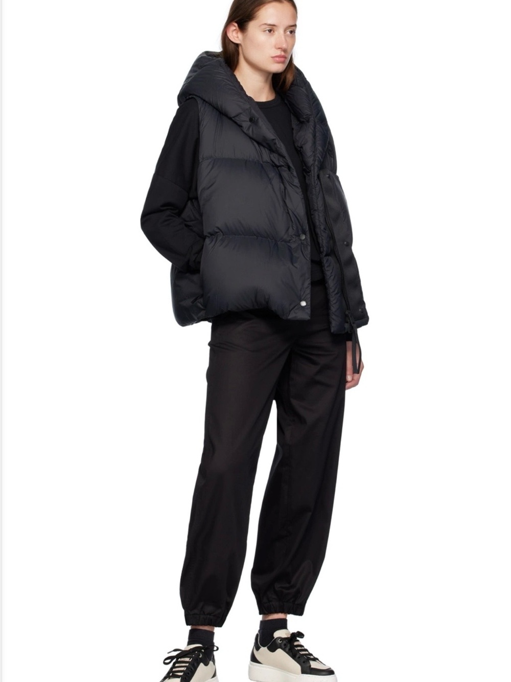 Canada Goose Black Rhoda Hooded Puffer Vest  NWT - Picture 5 of 8